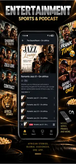 cAfrica: Live TV & Movies screenshot 4