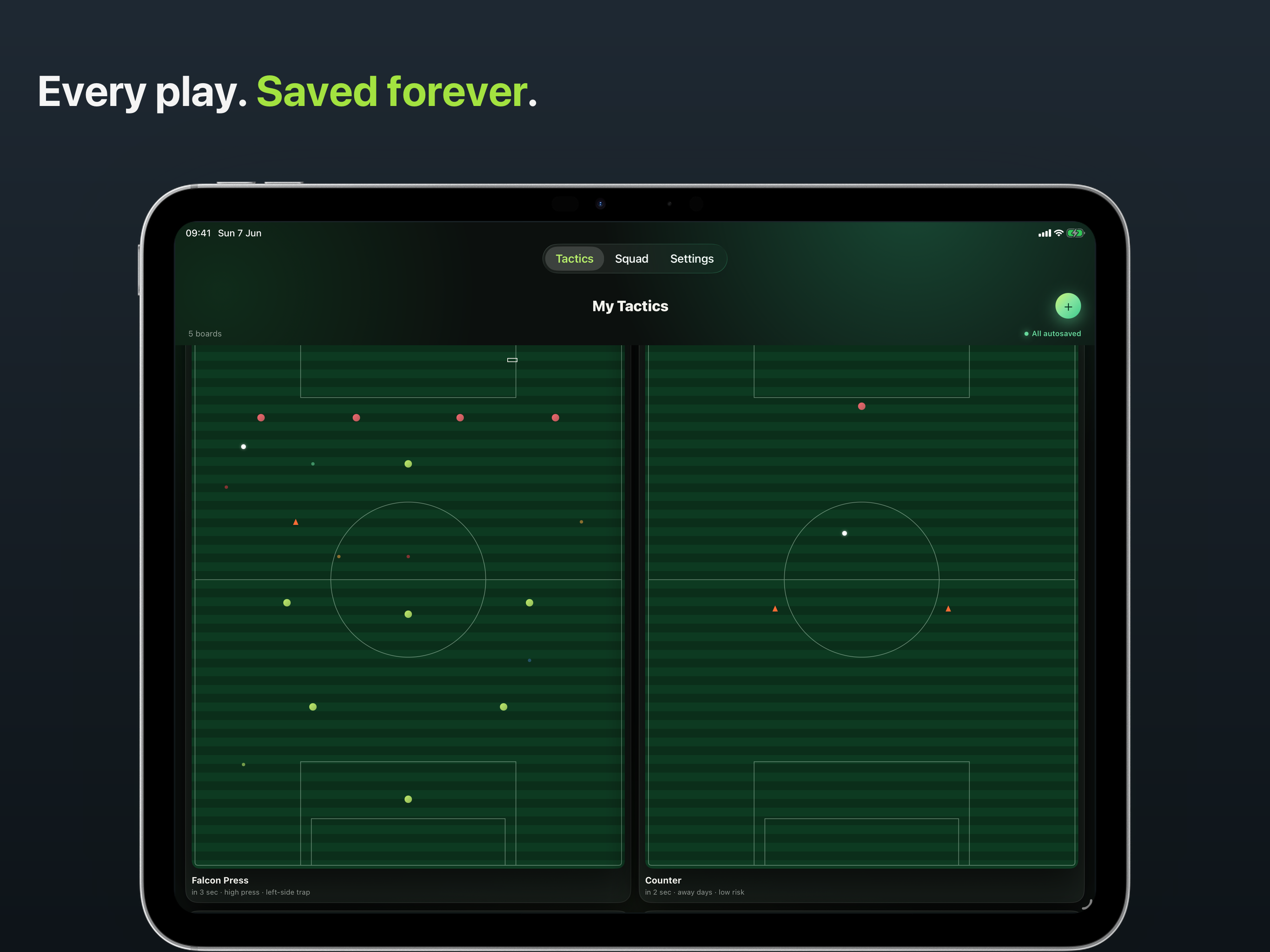 Football coach tactics board screenshot 7