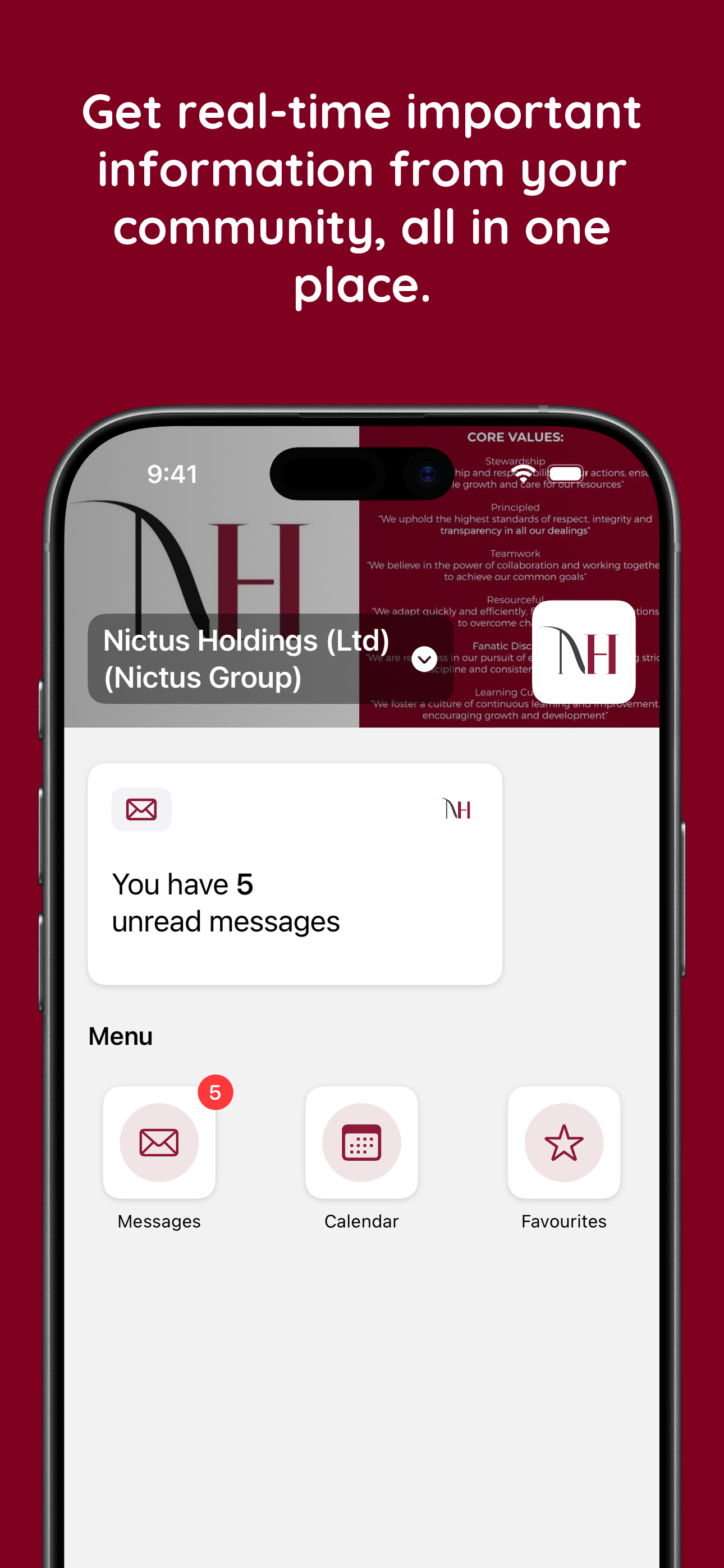 Nictus Group Communicator