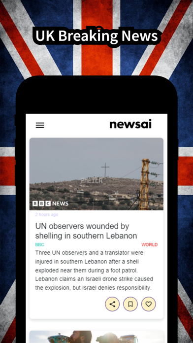 UK Breaking News Screenshot