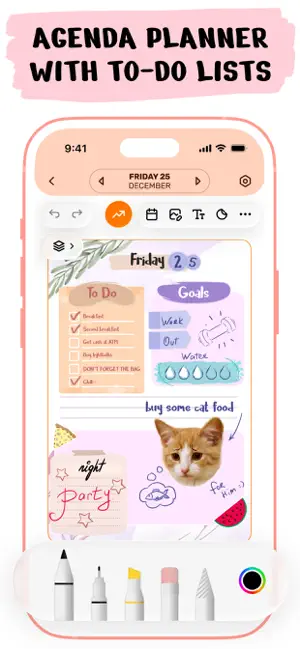 Pencil Calendar: Daily Planner screenshot 3