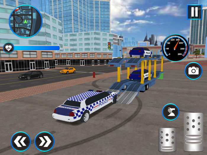 Cargo Plane Truck Transport