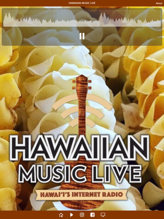 HAWAIIAN MUSIC LIVE iPad screenshot 2 - Music app