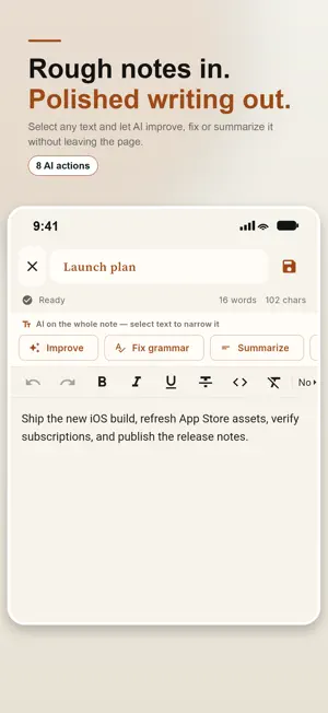 Instanotes AI: Notepad & Memo screenshot 1