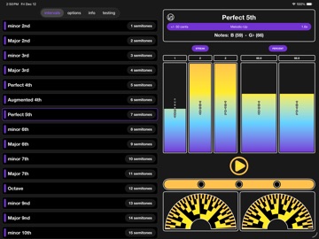 Flat or Sharp iPad screenshot