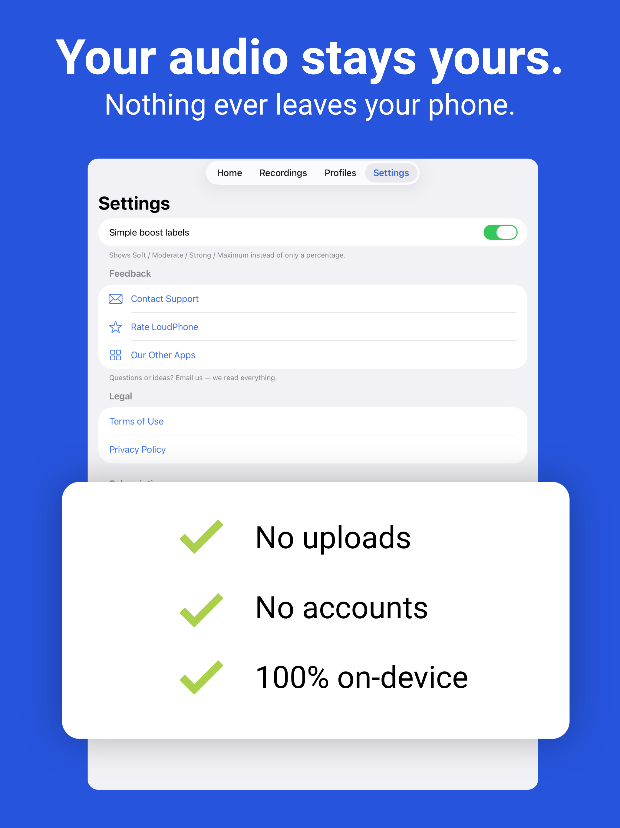 LoudPhone: Increase Volume screenshot 8