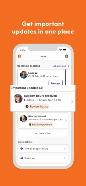 Mable - Find support iPhone screenshot 3