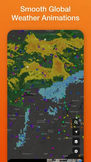 Flight Tracker: Weather Radar screenshot 1