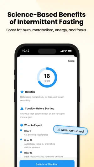 Intermittent Fasting. Tracker screenshot 4