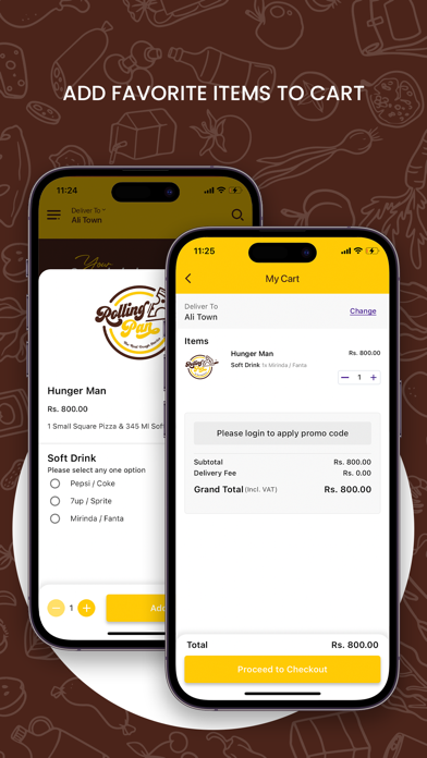Rolling Pan iPhone screenshot 4 - Food & Drink app