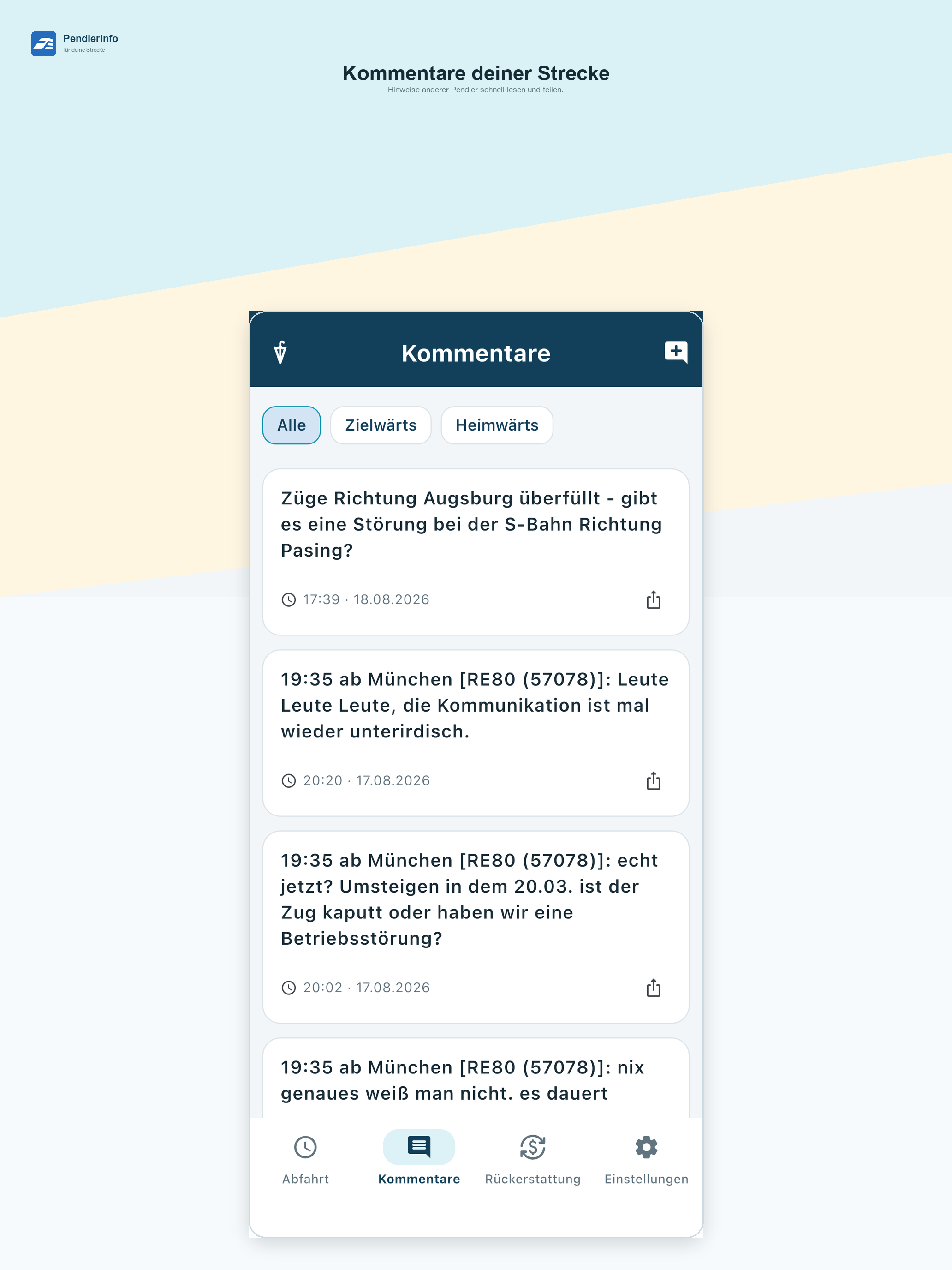 Pendlerinfo screenshot 10