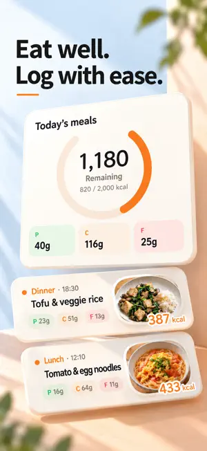 Kacha - AI Calorie Counter screenshot 1