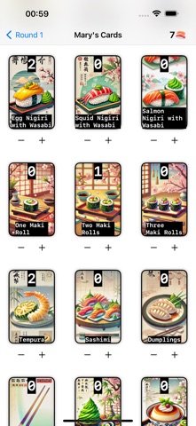 Sushi Go Score Tracker Screenshot 3 of 6
