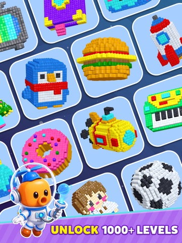 Block Crash 3D: Color Puzzle iPad screenshot