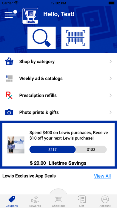 Lewis Drug Screenshot