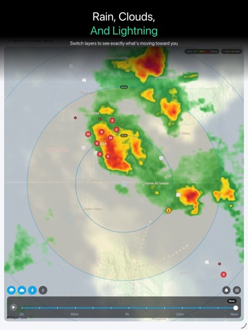 HarborCast: Radar & Lightning ipad screenshot 2
