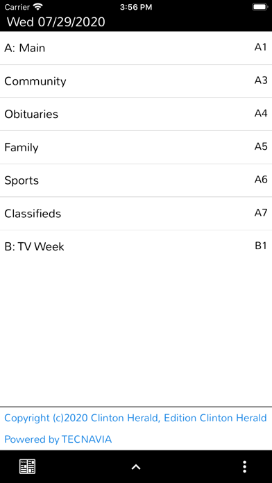 Clinton Herald Screenshot