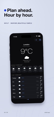 Skylit: Weather & Widgets Screenshot 2 of 5