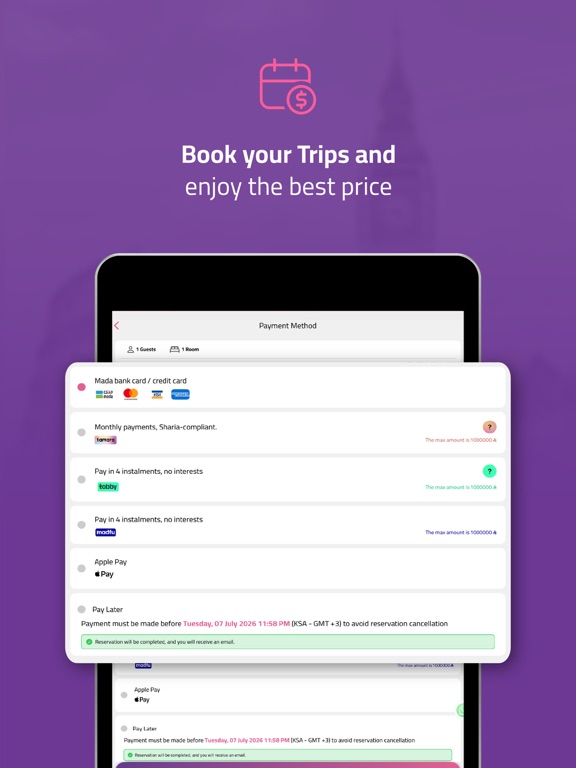 Trips:Booking Hotels & Flights iPad screenshot 6