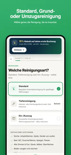 Reinira – Reinigungsservice screenshot 3
