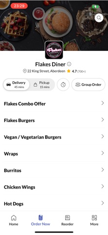Flakes Diner Screenshot 2 of 4