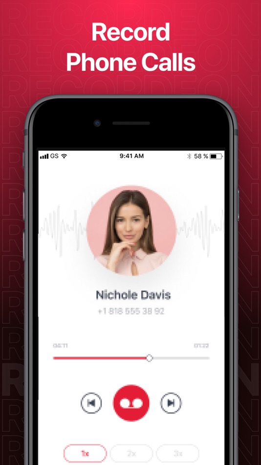 #1. AI Call Recorder — Recordeon (iOS) 由: Smertrios