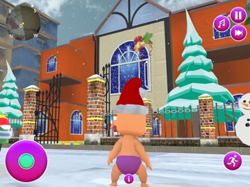Where Is Santa Baby:Find Daddy iPad screenshot