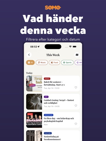 Somo - Evenemang nära dig iPad screenshot 5