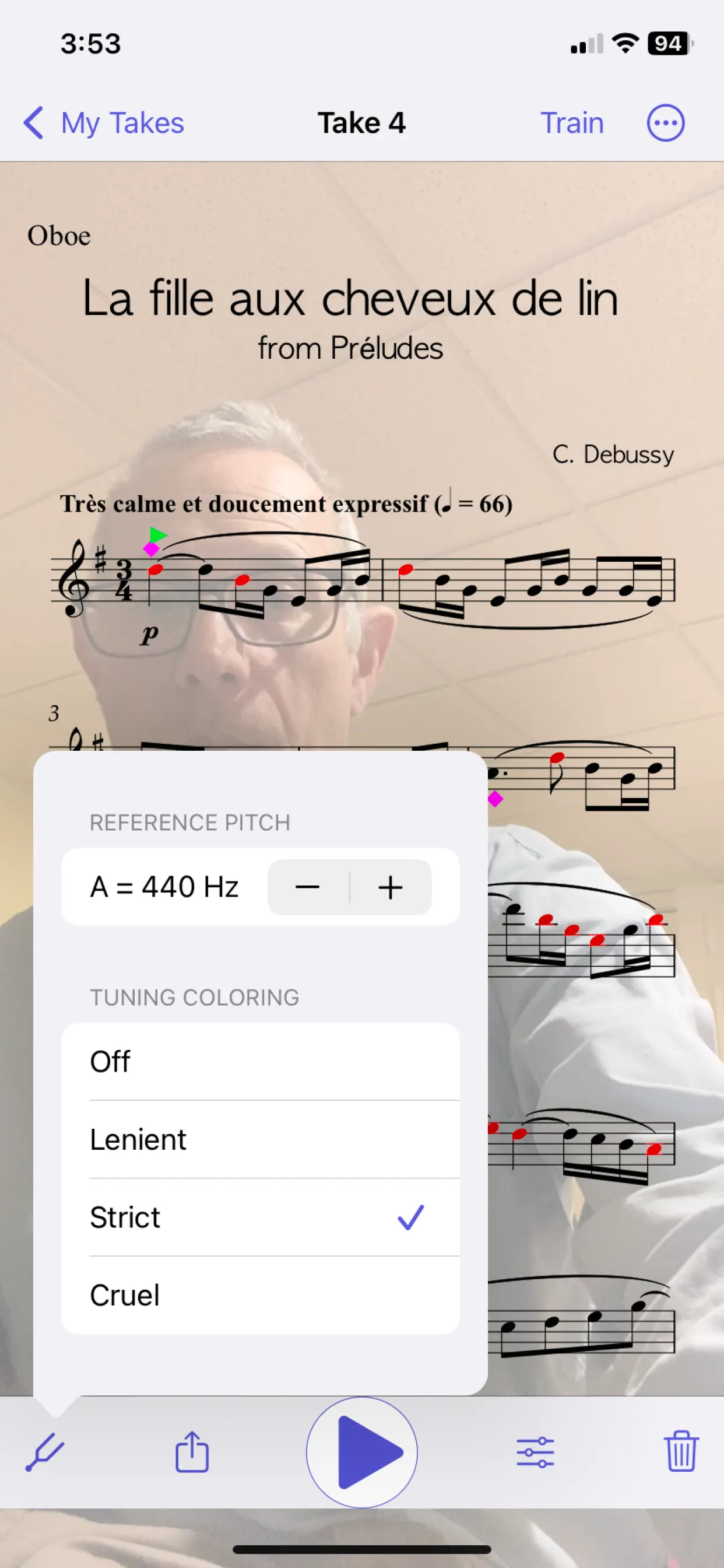 #8. Cadenza Live Accompanist (iOS) De: MetaMusic Inc.