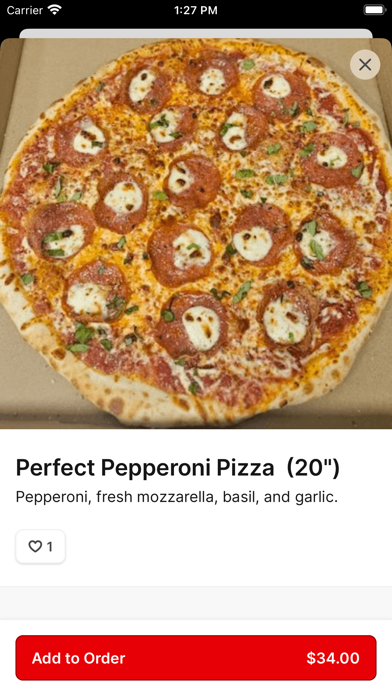 Twisted Pies iPhone screenshot 3 - Food & Drink app