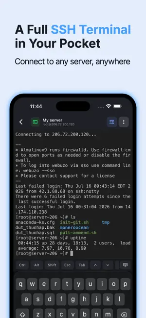 Terminal & SSH - screenshot 1