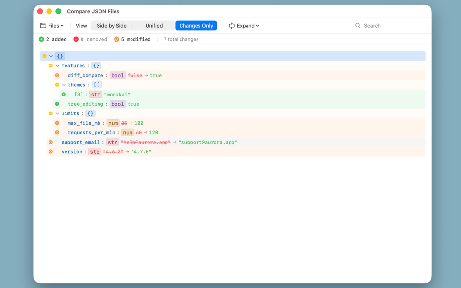 #5. JSON King (macOS) Ved: Saga Labs