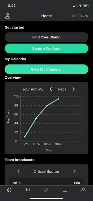 Spotter Athletics screenshot 1