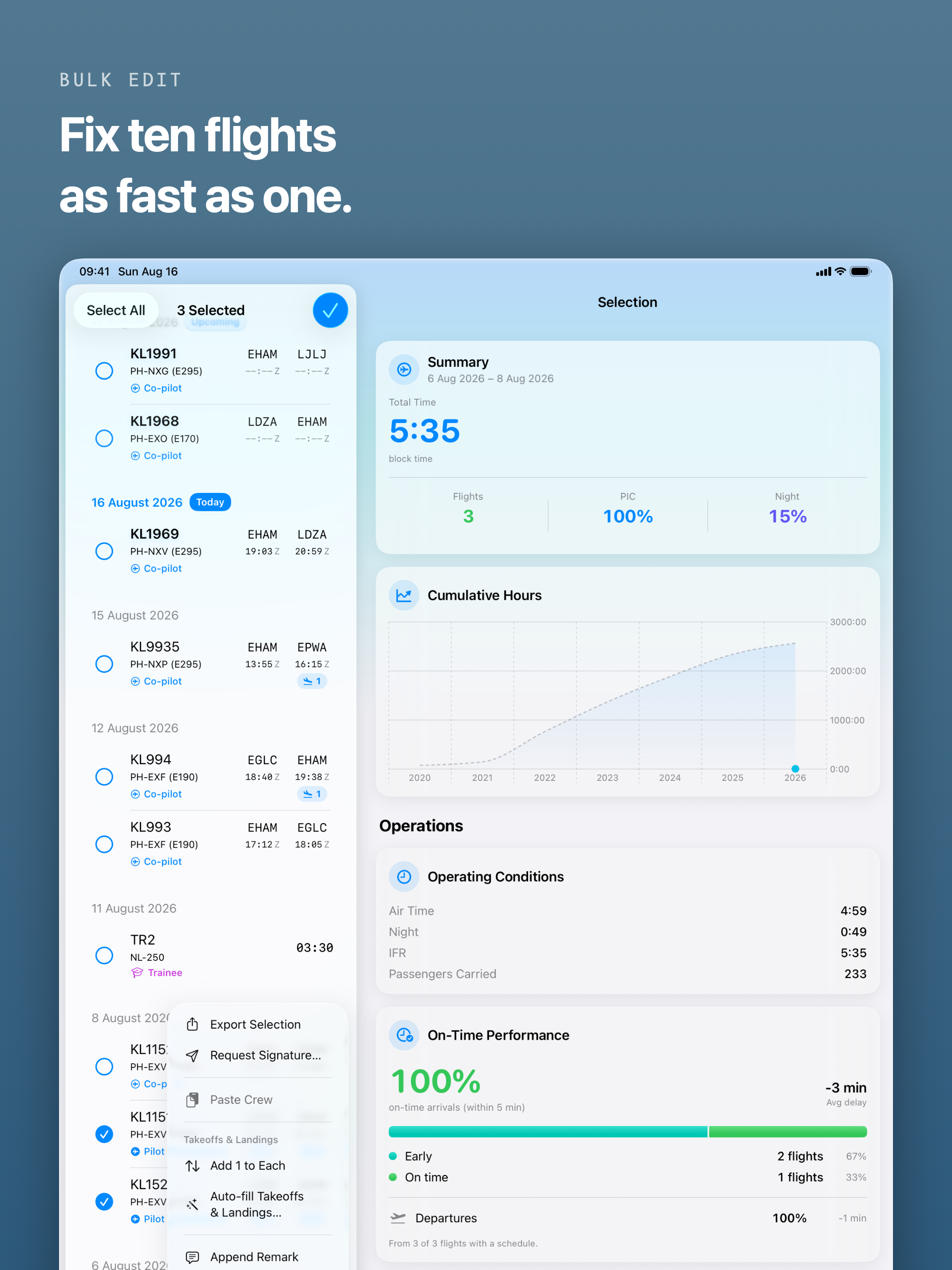 Jetlog - Pilot Logbook screenshot 17