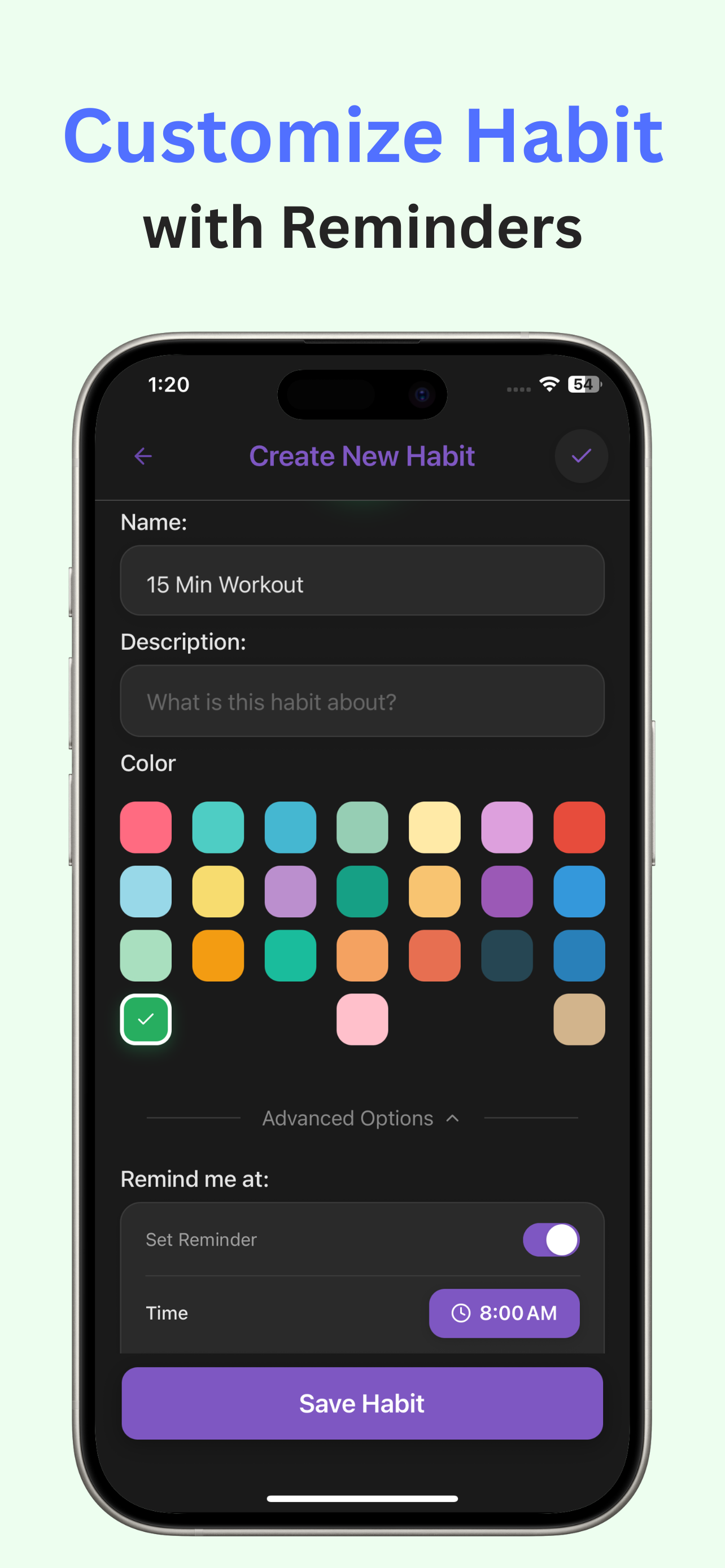 Habit Tracker : HabitNote