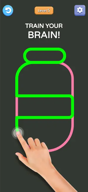 One Go Line Puzzle screenshot 3