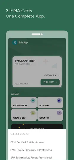 IFMA Exam Prep: With AI iPhone Screenshot 2