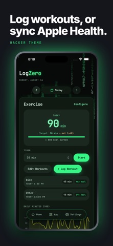 LogZero: Private Life Tracker Screenshot 4 of 9