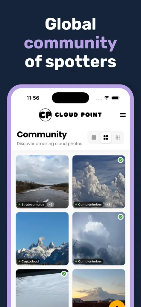 Cloud Point: Cloud Identifier - Weather App | MWM