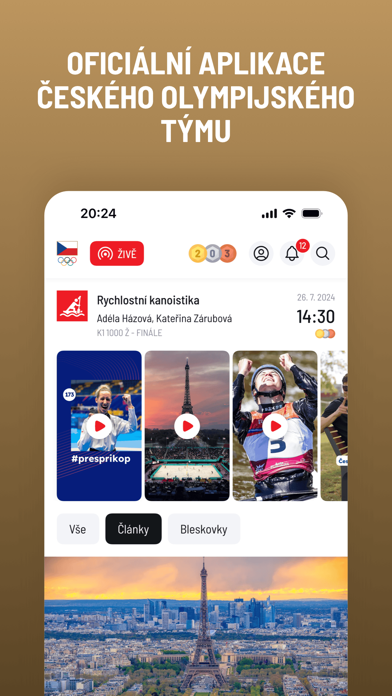 Olympijský tým Screenshot