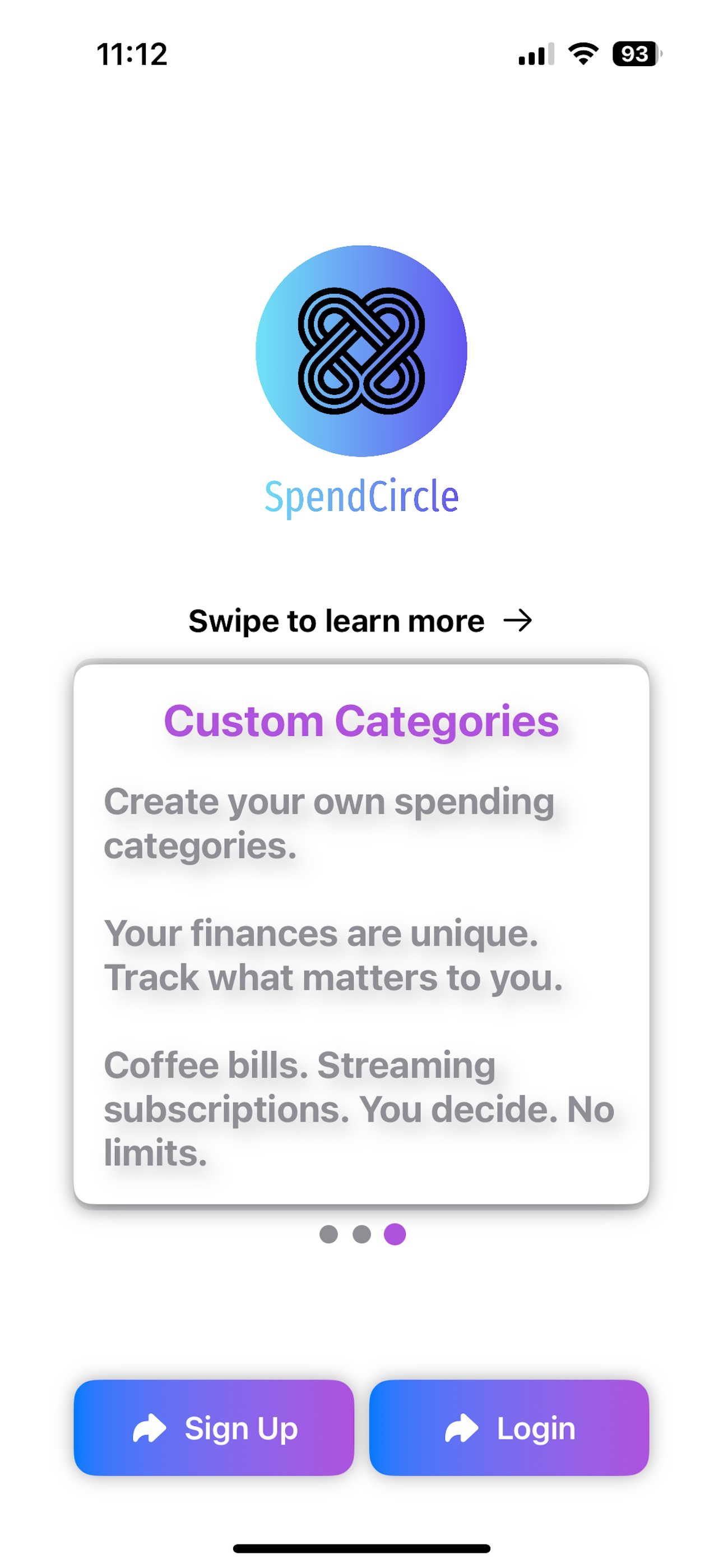 SpendCircle screenshot 3