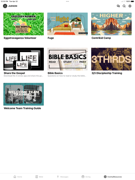Screenshot #6 pour JUDSON CHURCH