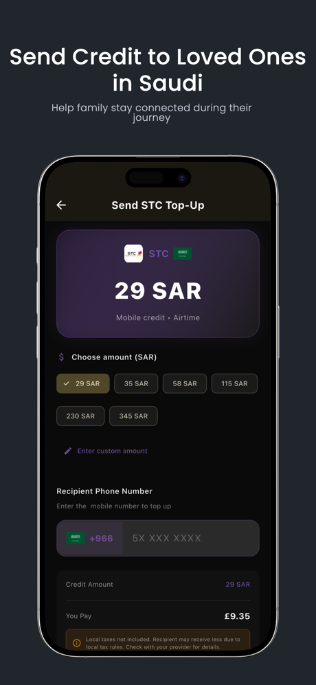UmrahSims - eSIM & Top-Up screenshot 5