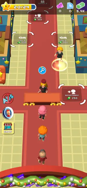My Hotel Tycoon - idle game 3D screenshot 1