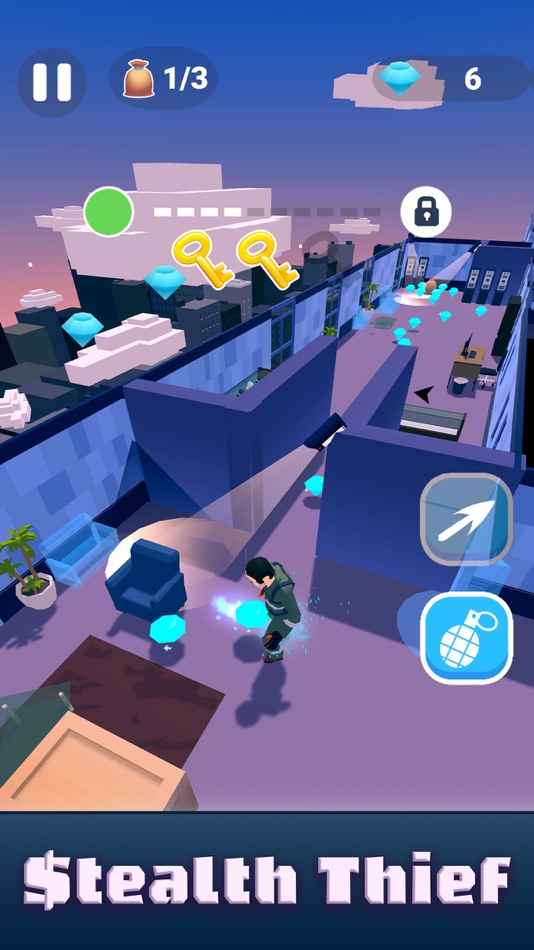 #8. Stealth Thief (iOS) 由: Gooligames OÜ