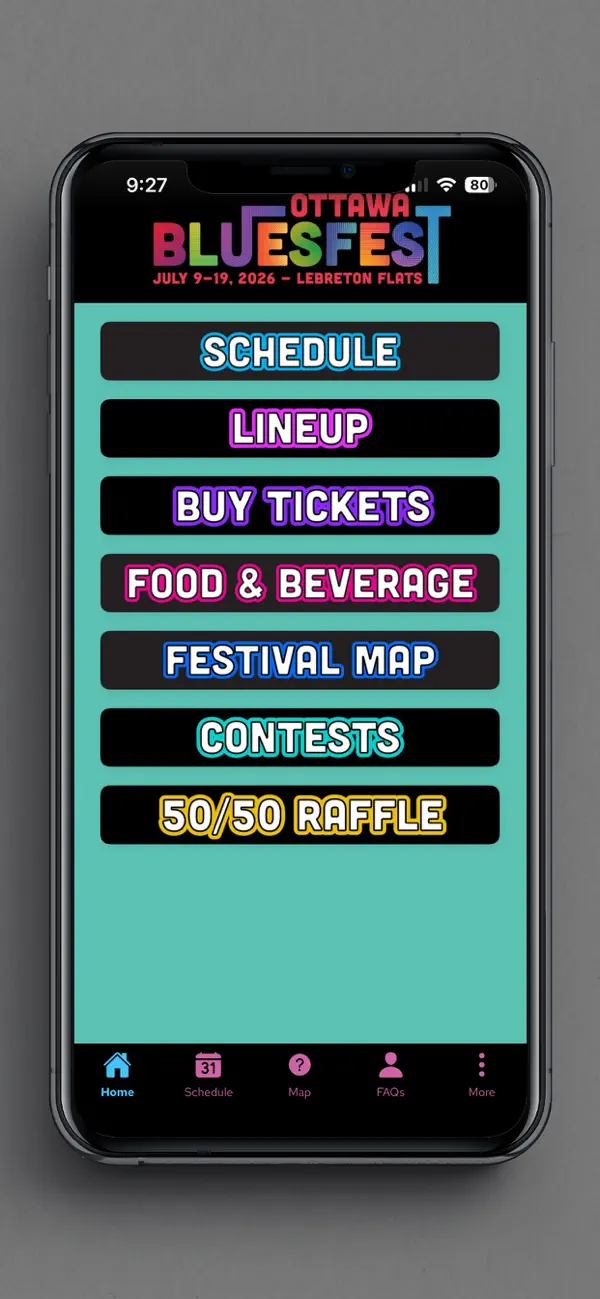 Screenshot #1 pour Ottawa Bluesfest