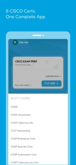 Cisco Exam Prep 2026: With AI iPhone Screenshot 2