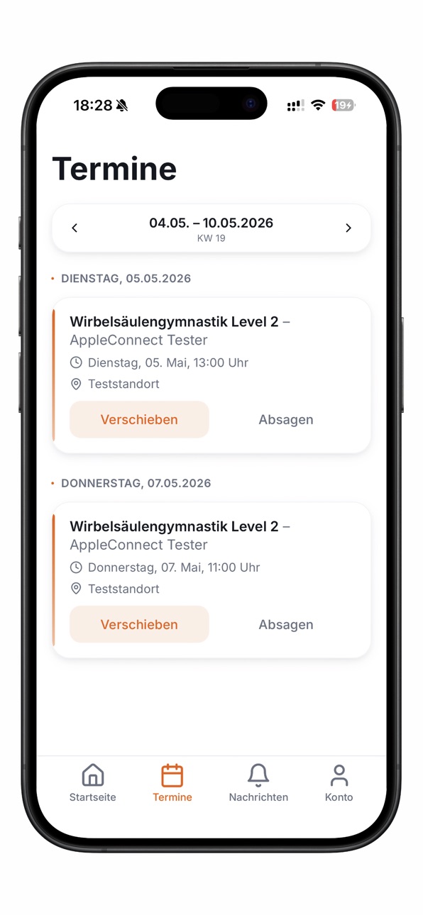 iPhone screenshot