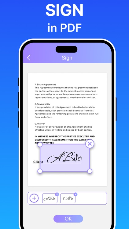 Signature maker: Sign PDF