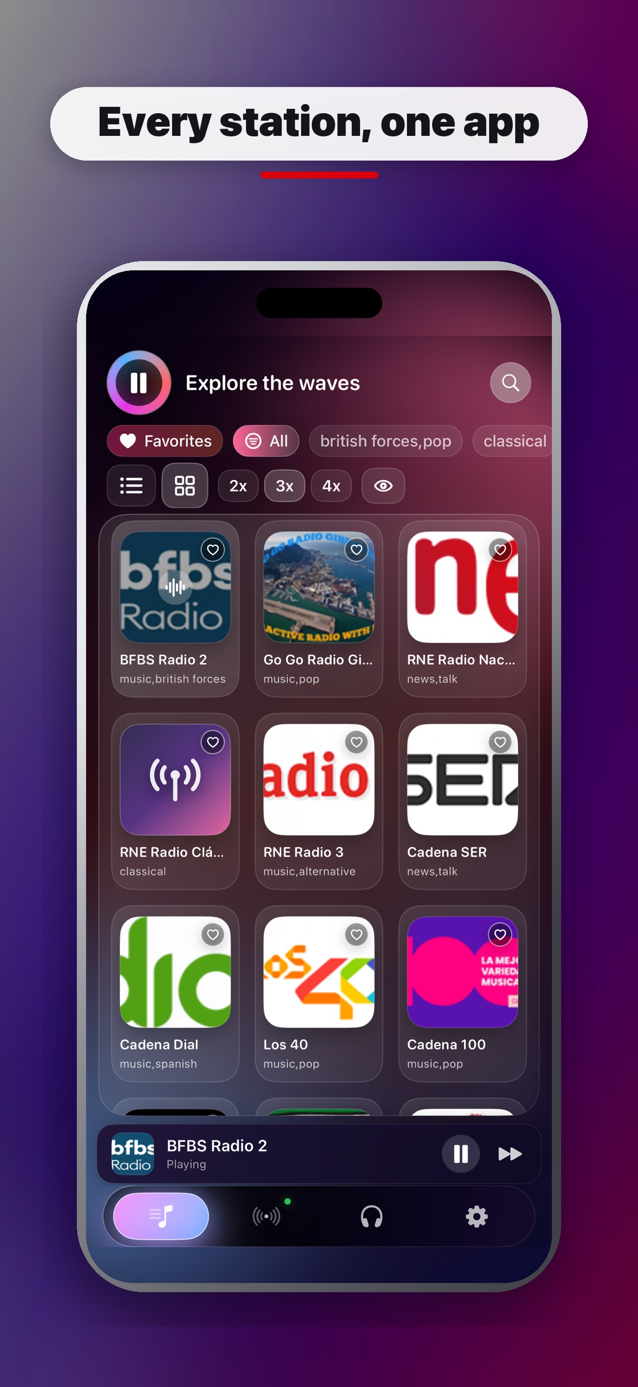 Screenshot 2 of Gibraltar Radios FM